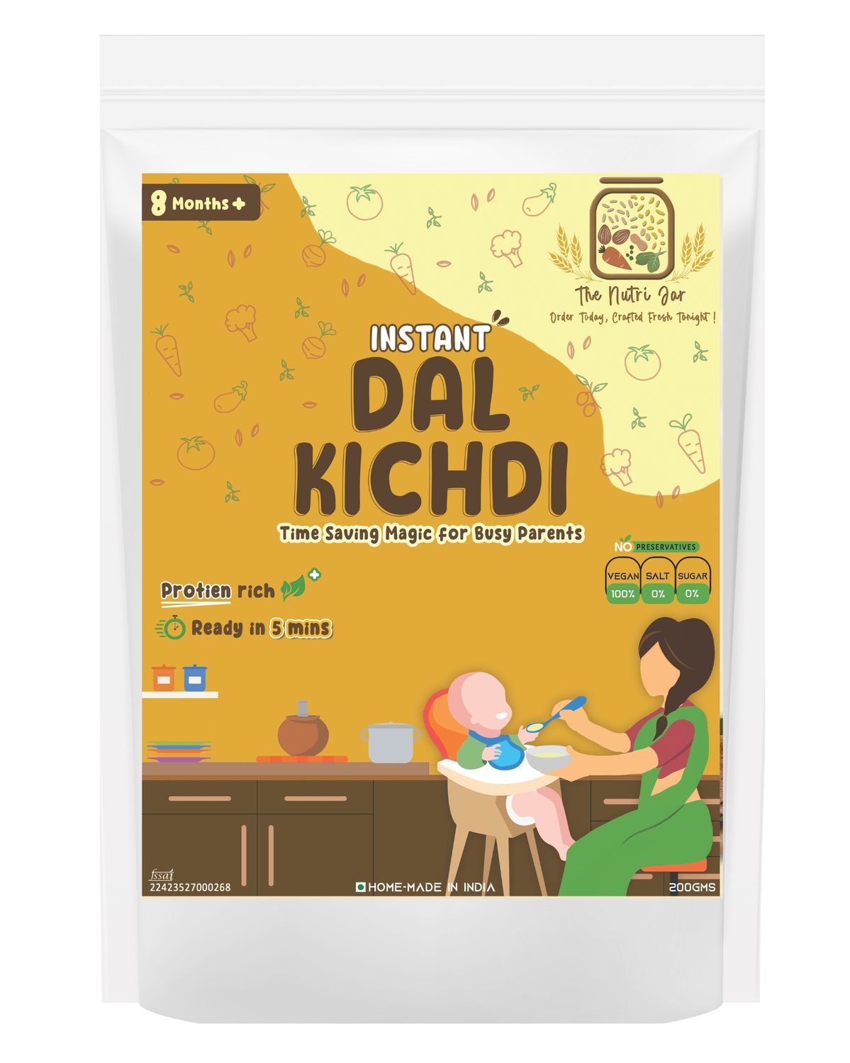 Instant Dal Kichidi(200g)