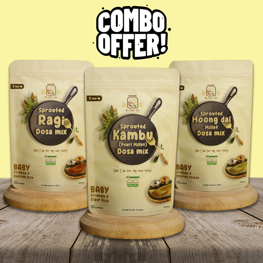 Sprouted Dosa Mix Trial Pack Combo(50g each)