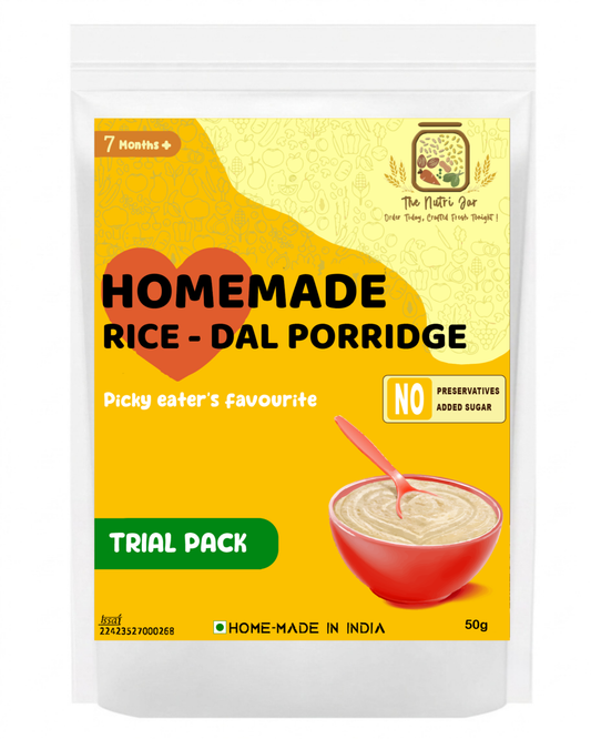 Homemade Rice-Dal Porridge - Trial Pack