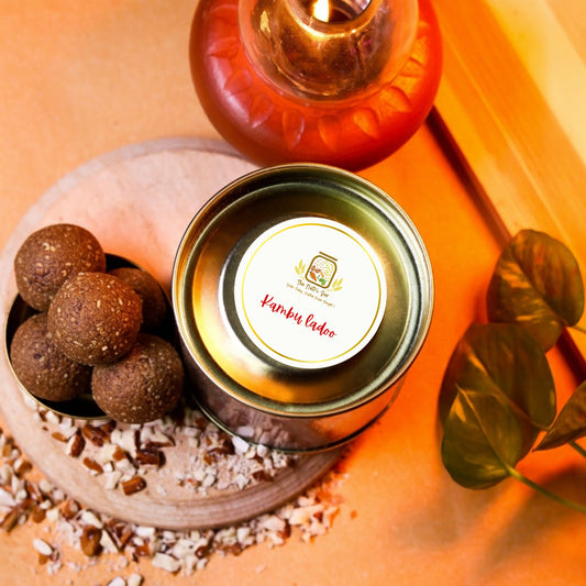 Organic Kambu Ladoo - made with pure A2 ghee