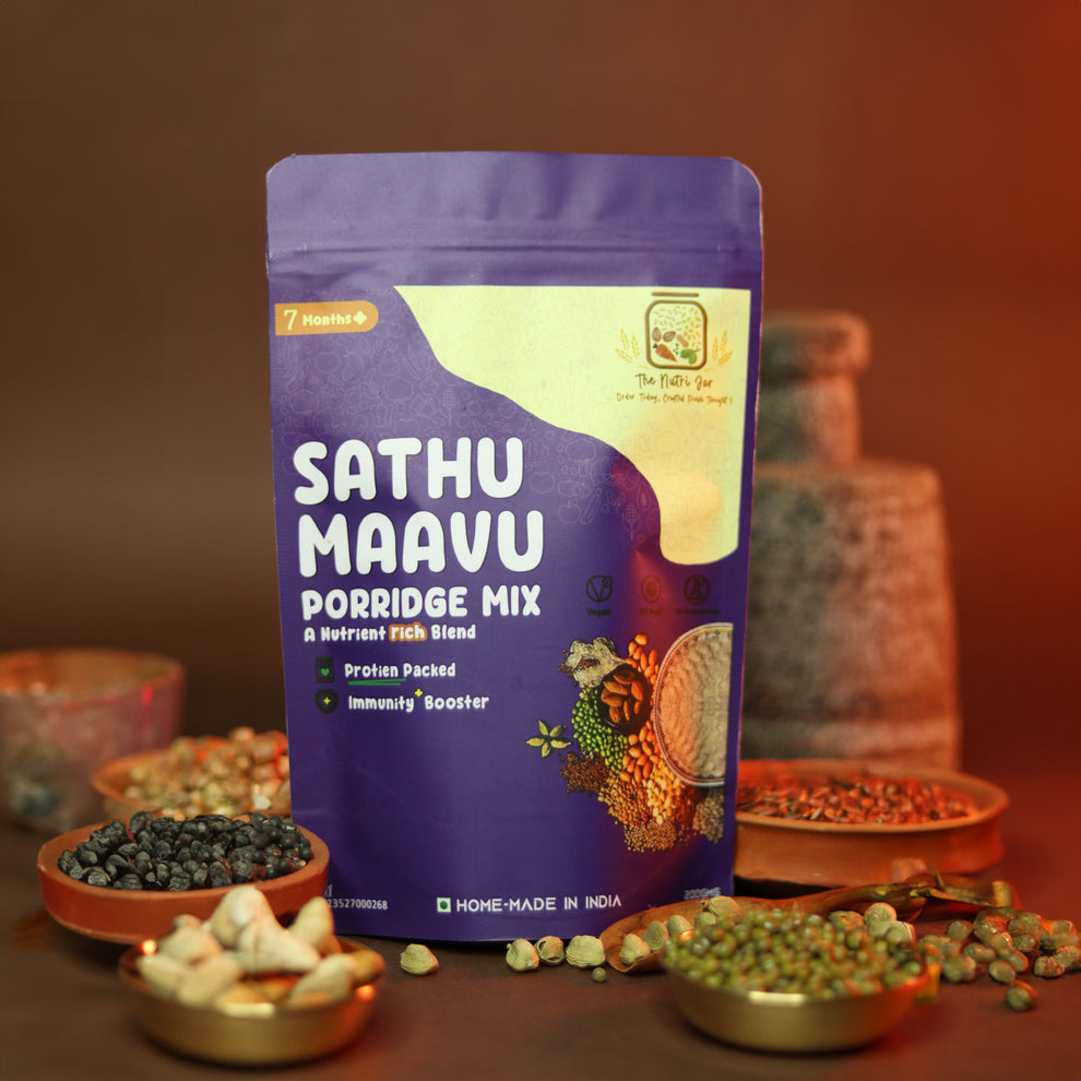 Sathu Mavu Porridge(200g) – The Nutri Jar