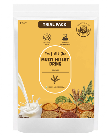 Multi Millet Drink Milk Mix - Trial Pack(50g)