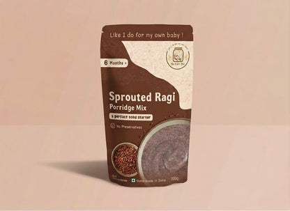 Organic Sprouted Ragi Porridge Mix(200g)