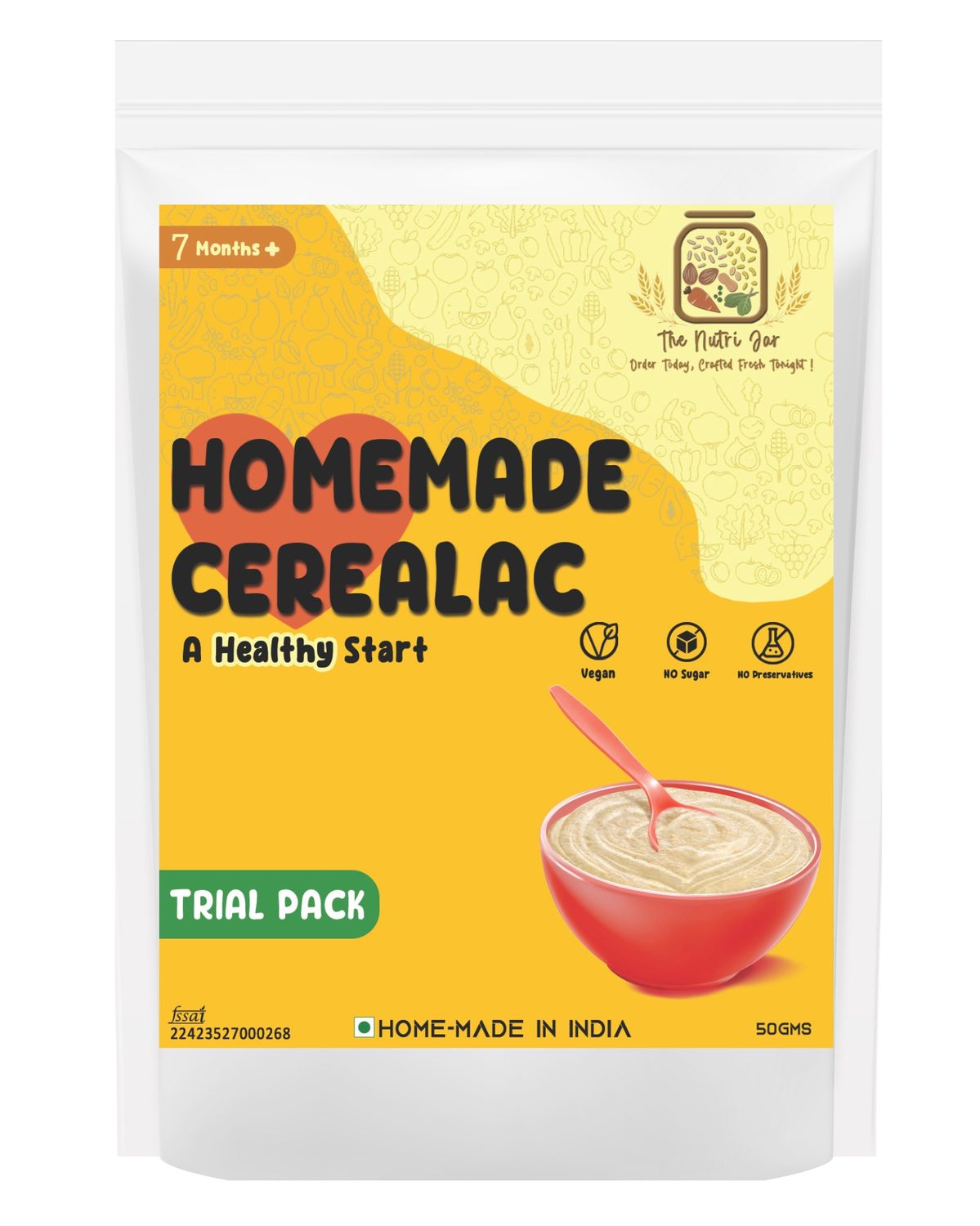 Home made cerealac - Trial Pack