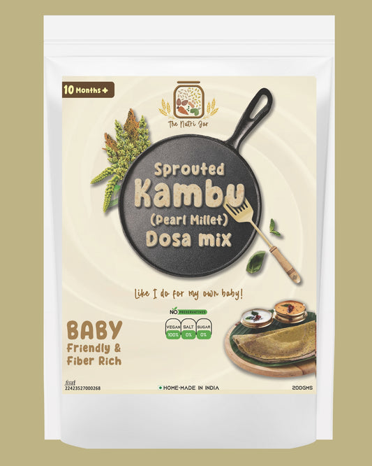 Sprouted Kambu(pearl millet) Dosa Mix(200g)